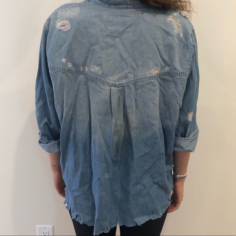 Express boyfriend jean shirt - Picture 6 of 6